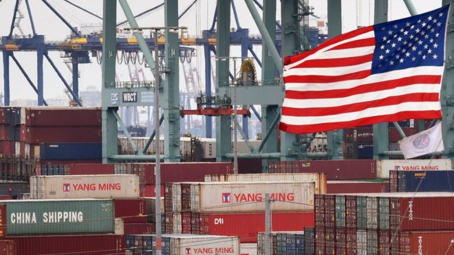 الولايات المتحدة هي أكبر سوق مستورد البضائع الصينية
